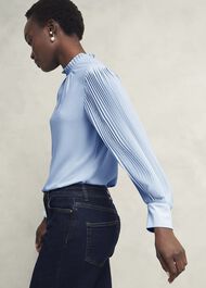 Carrie Blouse, Powder Blue, hi-res