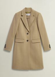Cavendish Wool Coat, Hobbs Camel, hi-res