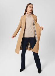 Ashleigh Trench, Fawn Beige, hi-res