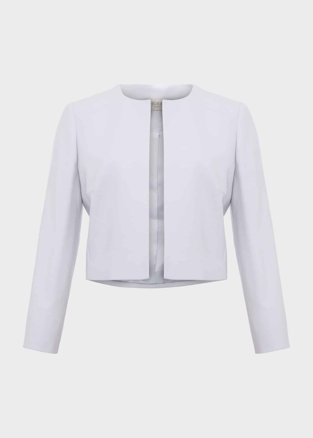 Elize Crepe Jacket, Pale Blue, hi-res