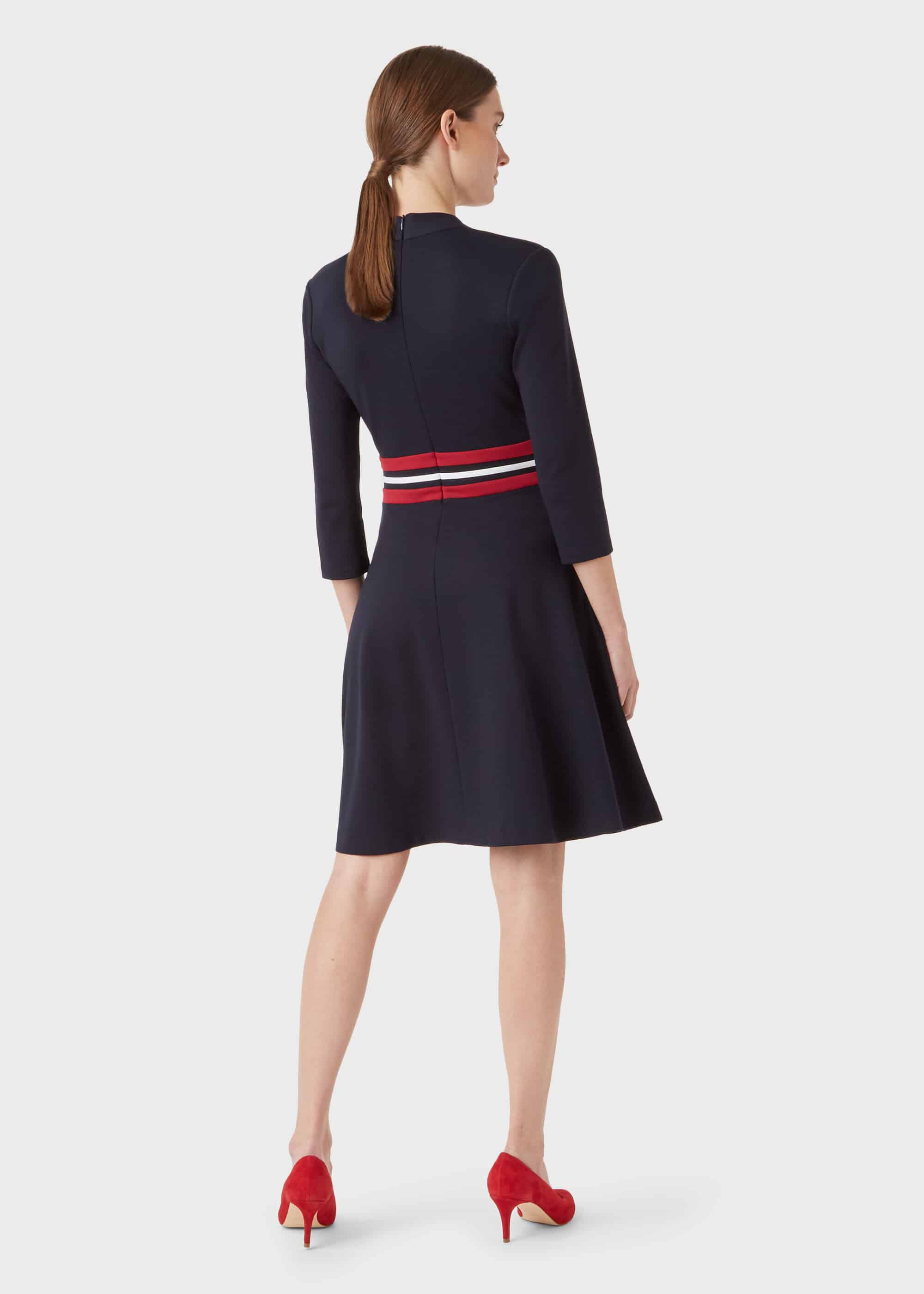 hobbs seasalter dress navy