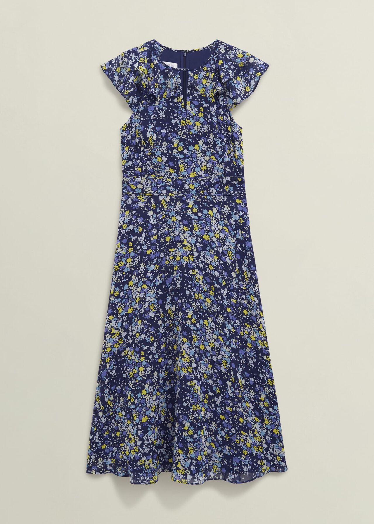 Hobbs Dawn Frill Collar Dress