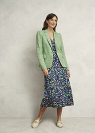 Blake Linen Jacket, Laurel Green, hi-res