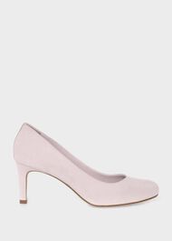 Lizzie Court Shoes, Pale Pink, hi-res