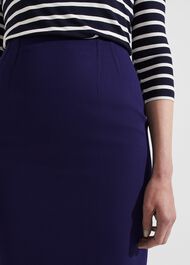 Romy Skirt, Rich Navy Blue, hi-res