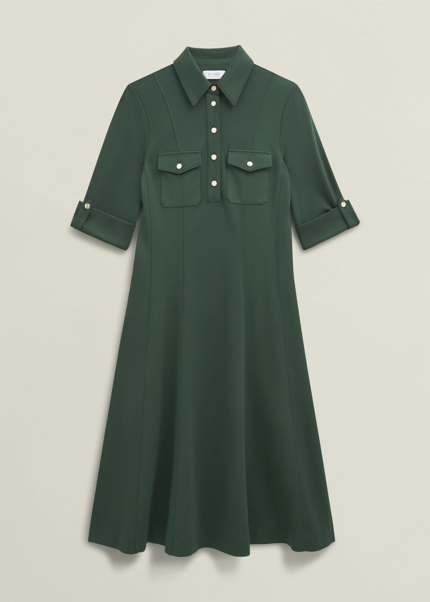 ★Hobbs London★ タウンリー サテン シャツ ドレス 関税なし】HOBBS ホッブス forbury デイジー柄 ドレス (Hobbs