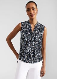 Armelle Top, Navy Multi, hi-res