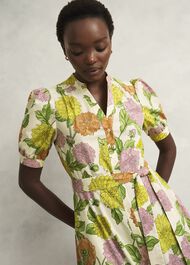 Elina Dress, Cream Multi, hi-res