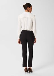 Annie Slim Trousers With Stretch, Black, hi-res