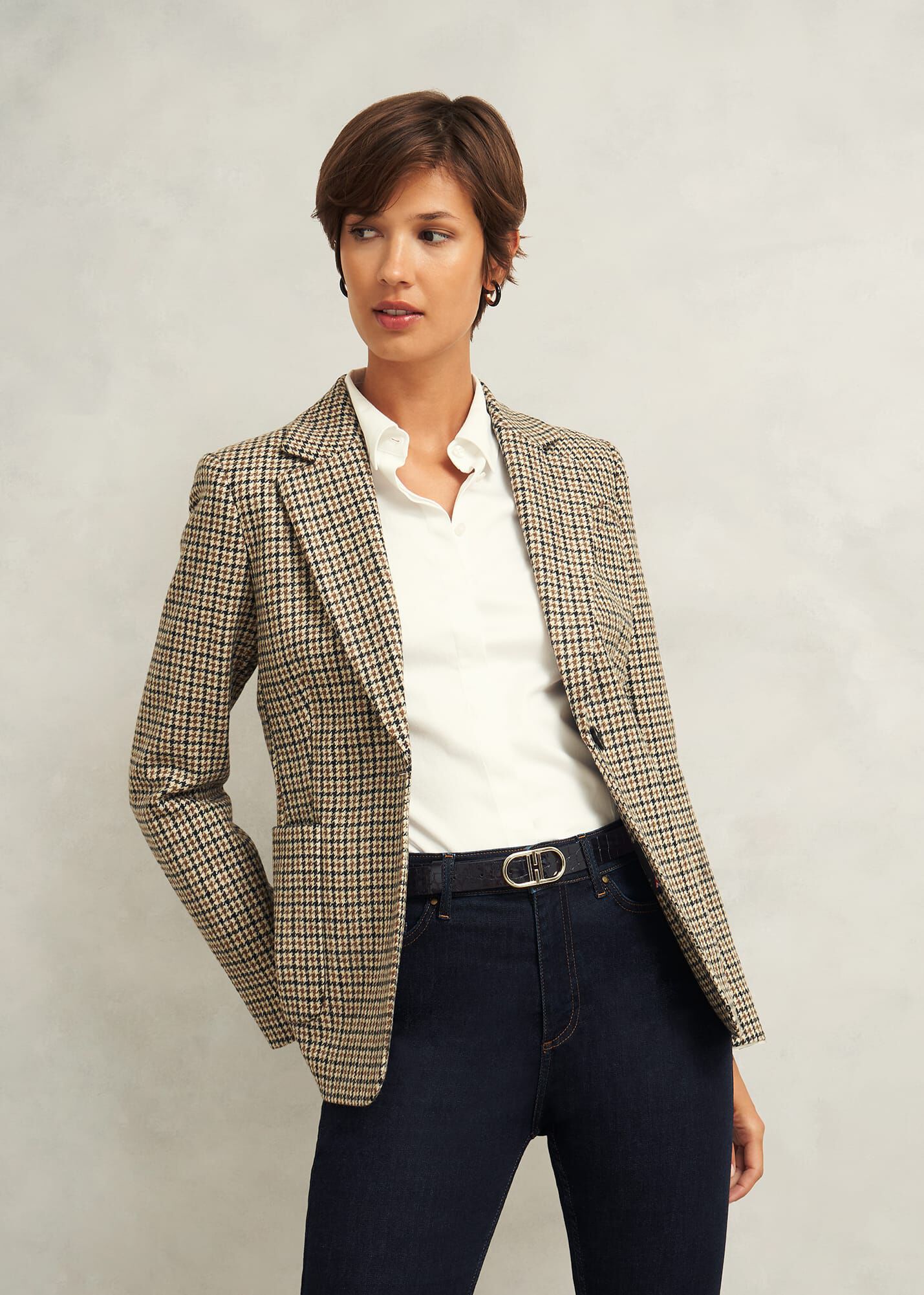 Kiera Leather Hip Belt | Hobbs UK |