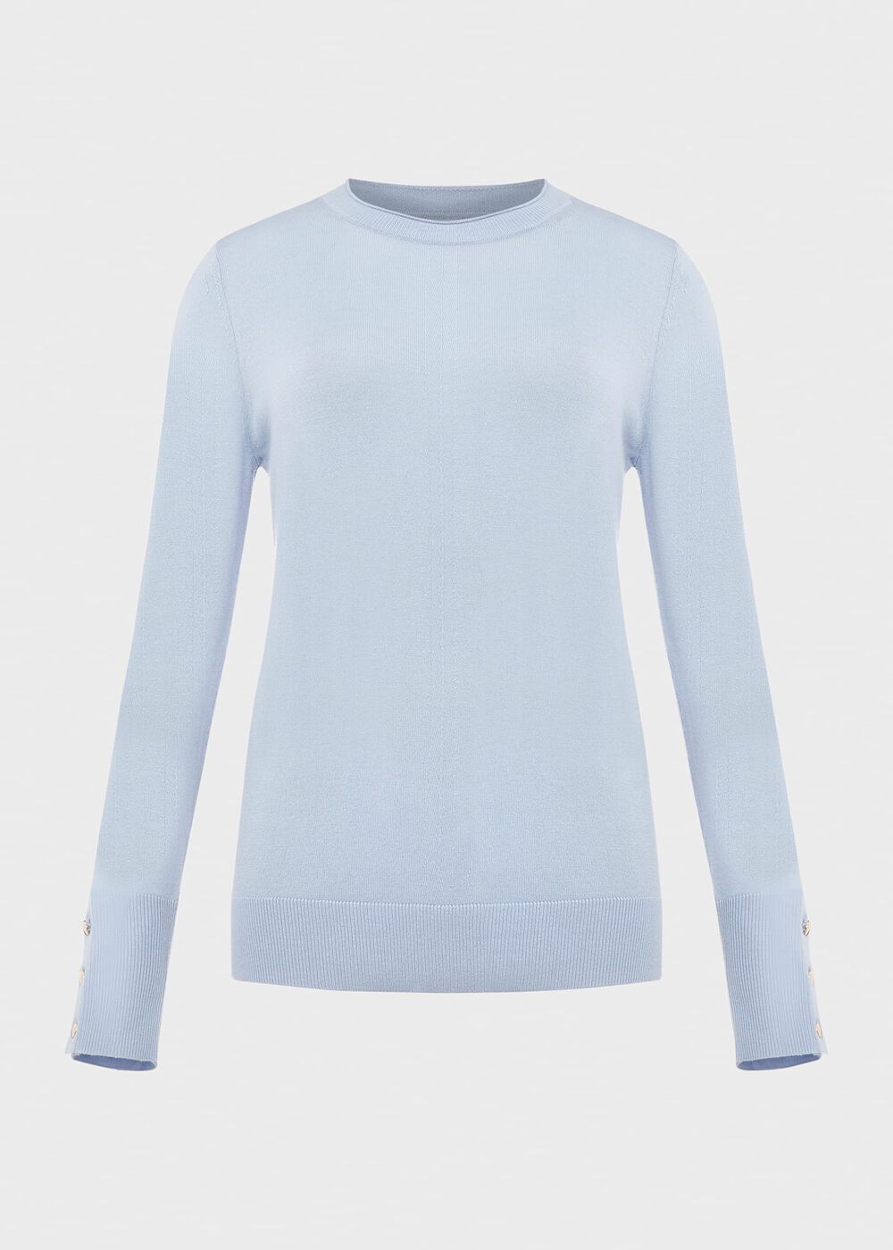 Morgan Jumper With Silk, Powder Blue, hi-res
