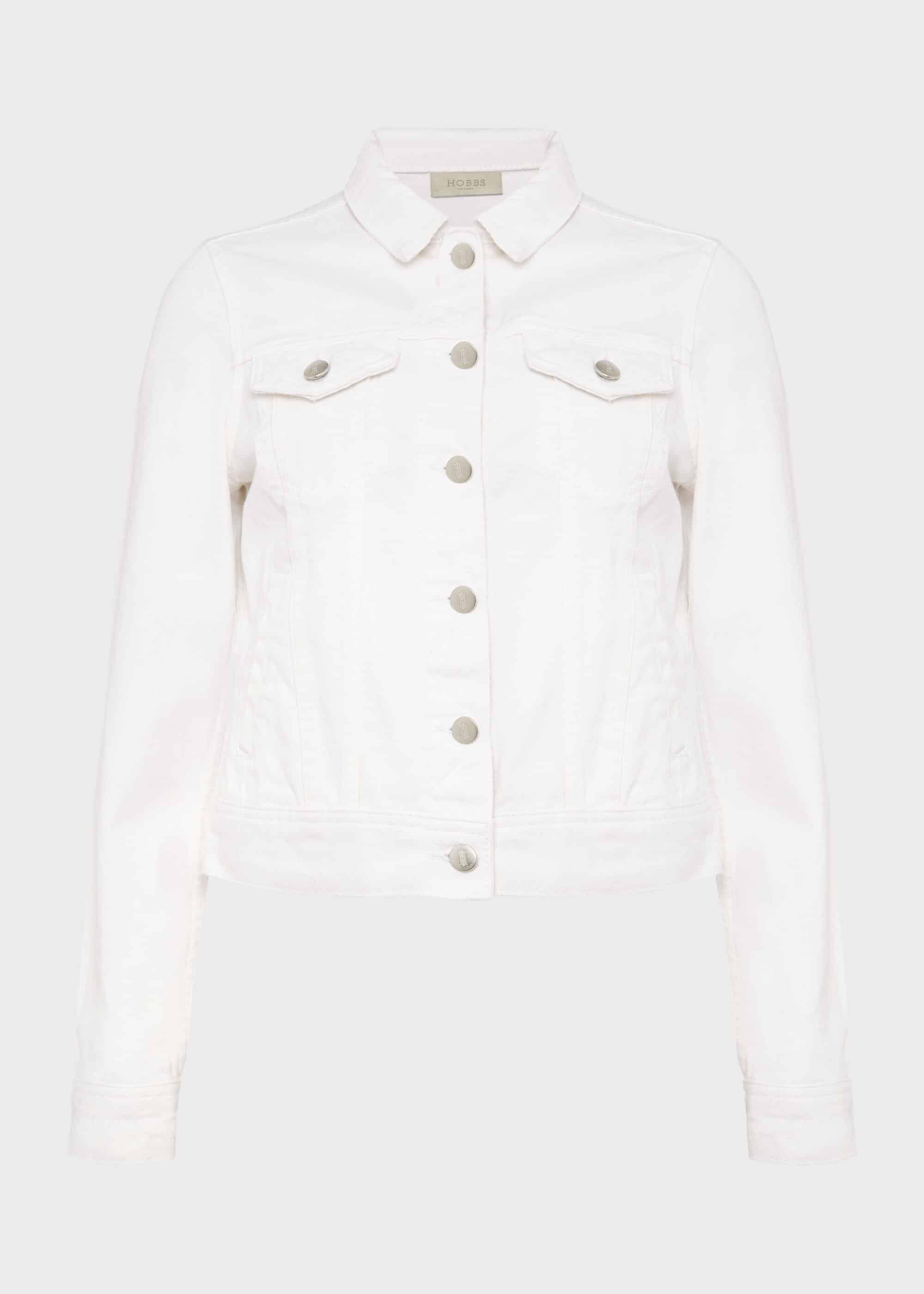 Hobbs denim sale jacket