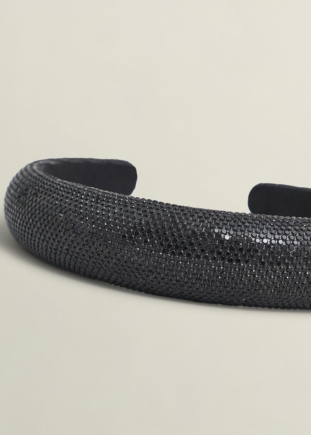 Rosana Sparkle Headband, Black, hi-res