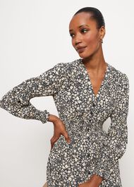 Seymour Dress, Black Multi, hi-res