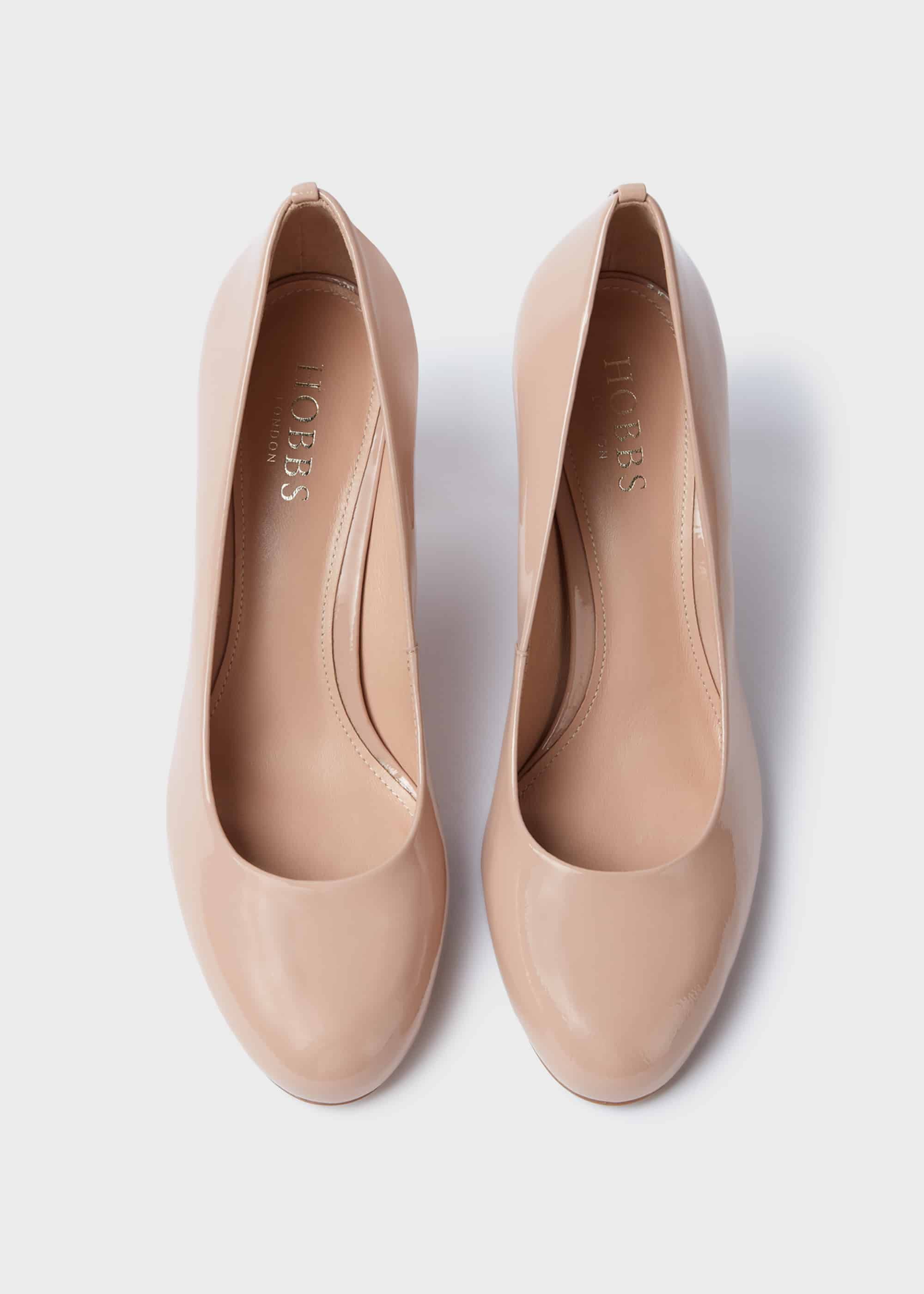 Sonia Suede Block Heel Court Shoes