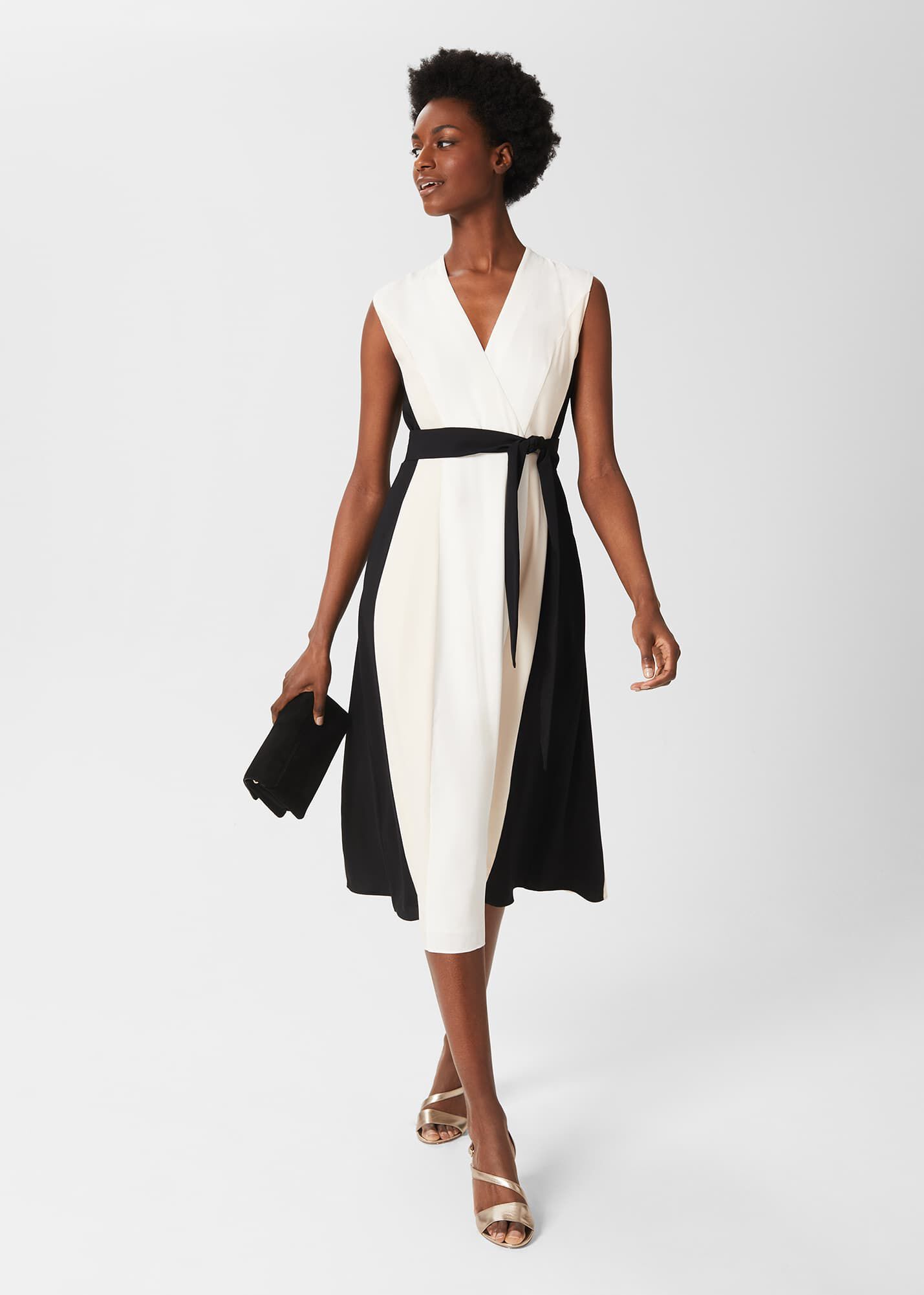 Natalie Fit And Flare Dress | Hobbs US |