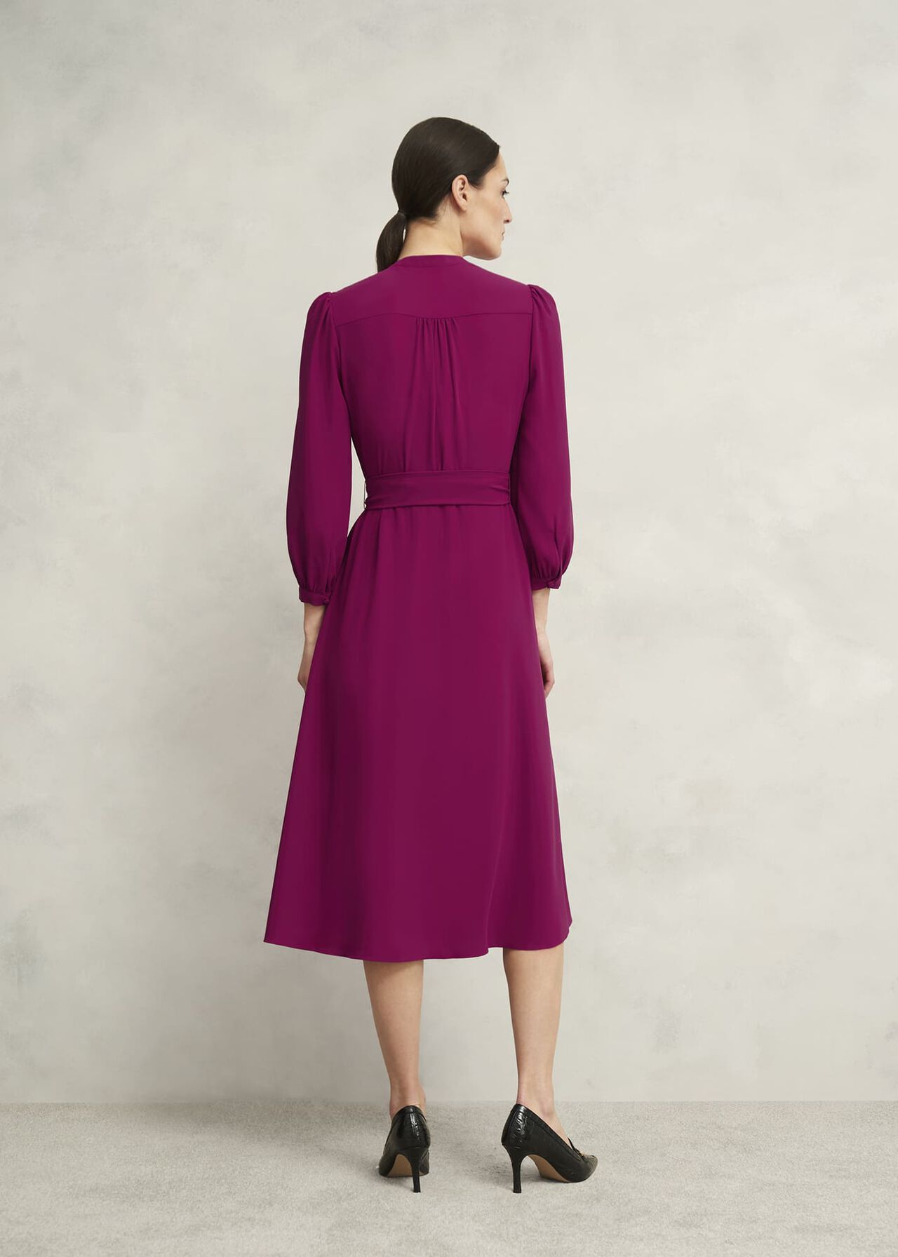 Magnolia Dress, Cerise Pink, hi-res