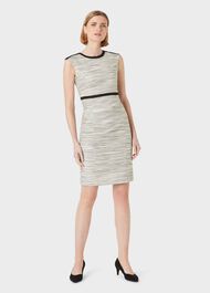 Amira Dress, Neutral Black, hi-res