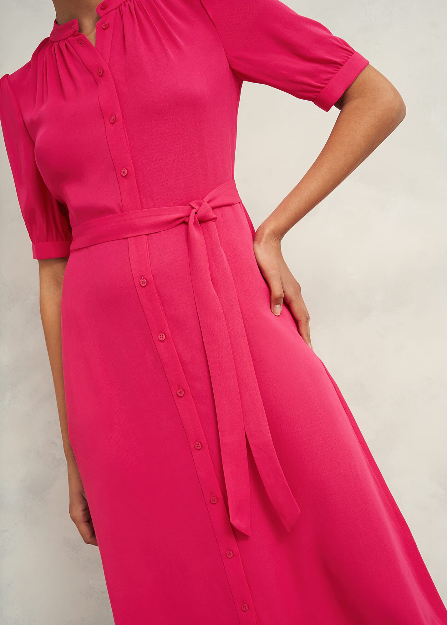Ribbon short dress – Riu