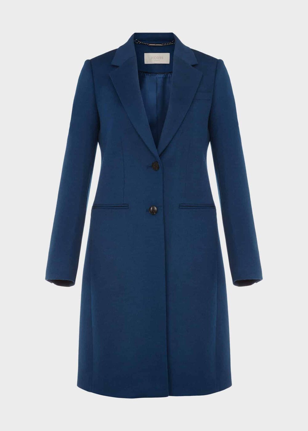 Tilda Wool Coat, Steel Blue, hi-res