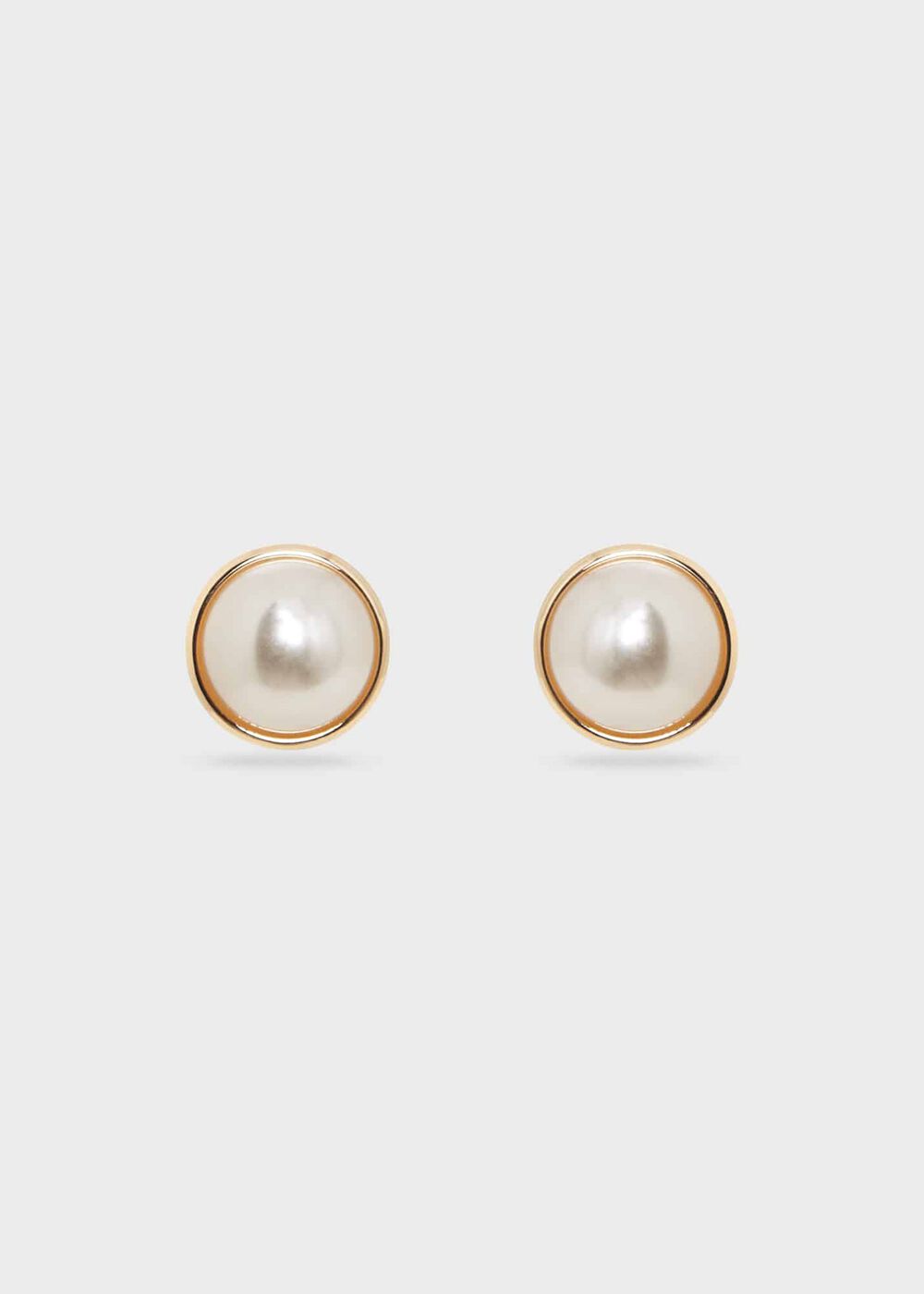 Monica Stud Earrings, Gold, hi-res