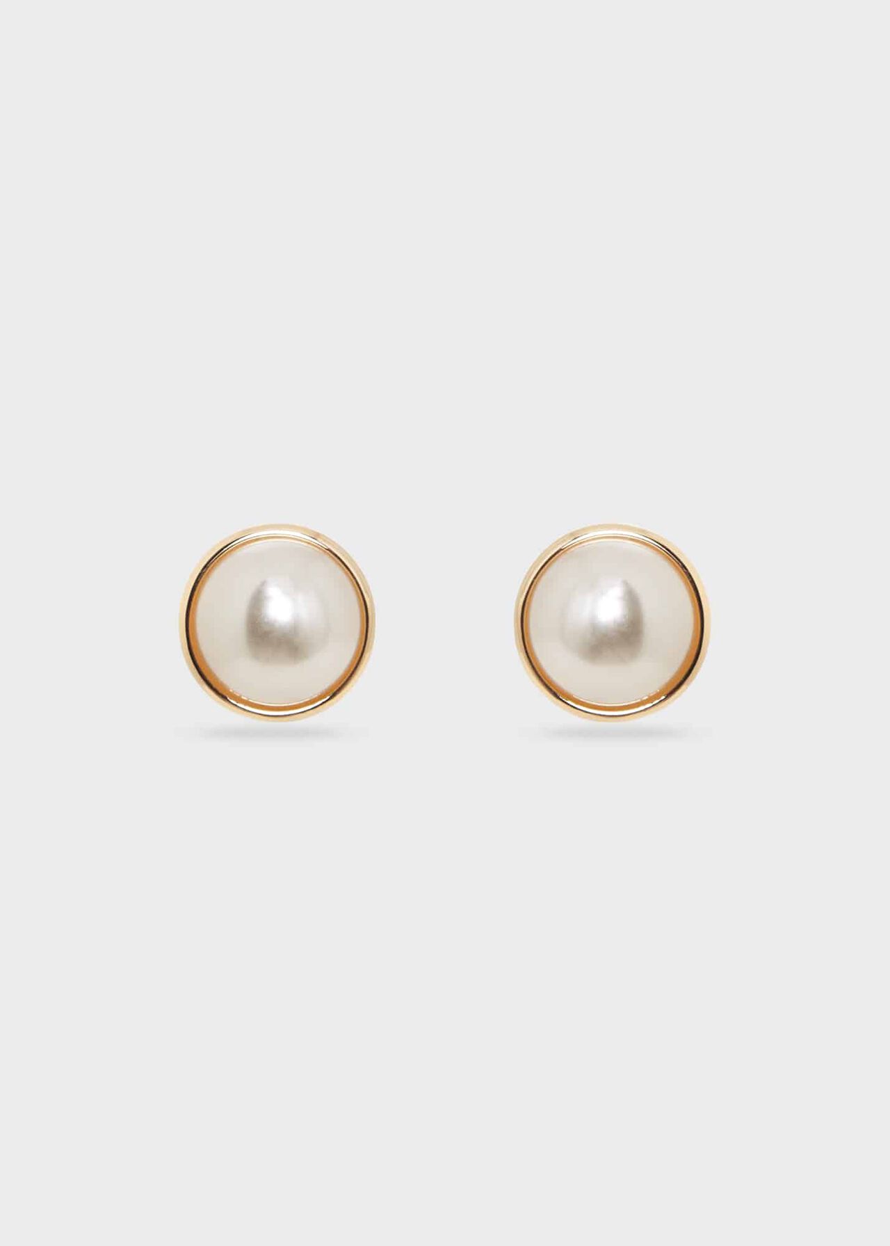 Monica Stud Earrings, Gold, hi-res