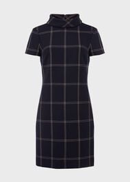 Valeria Dress, Navy Camel, hi-res