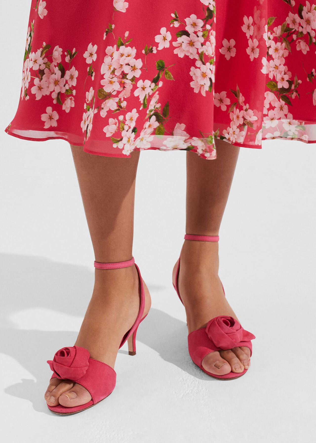 Maisie Sandal, Bright Geranium, hi-res