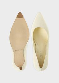 Adrienne Court Shoes, Pale Yellow, hi-res