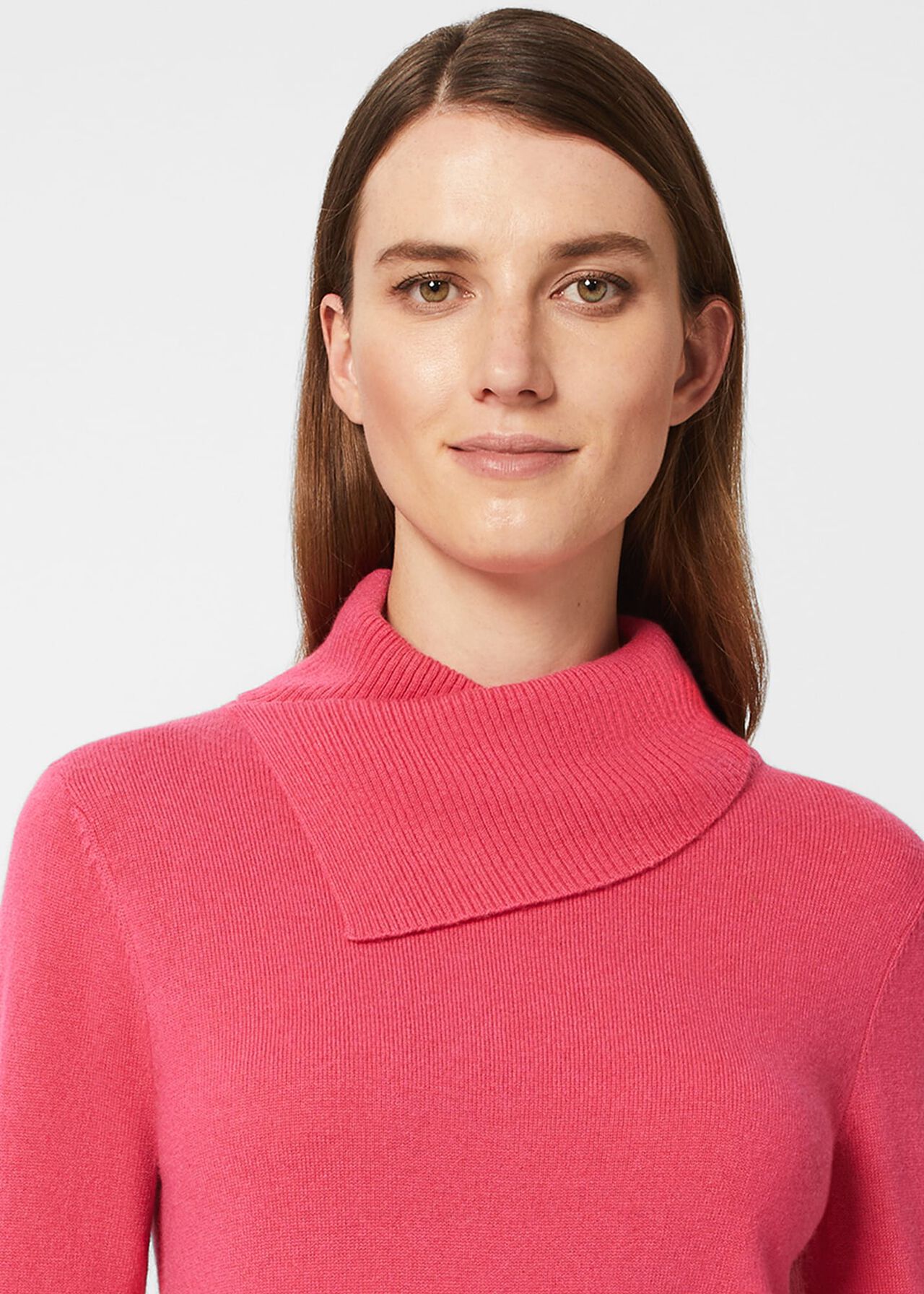 Courtney Jumper With Cashmere , Azalea Pink, hi-res