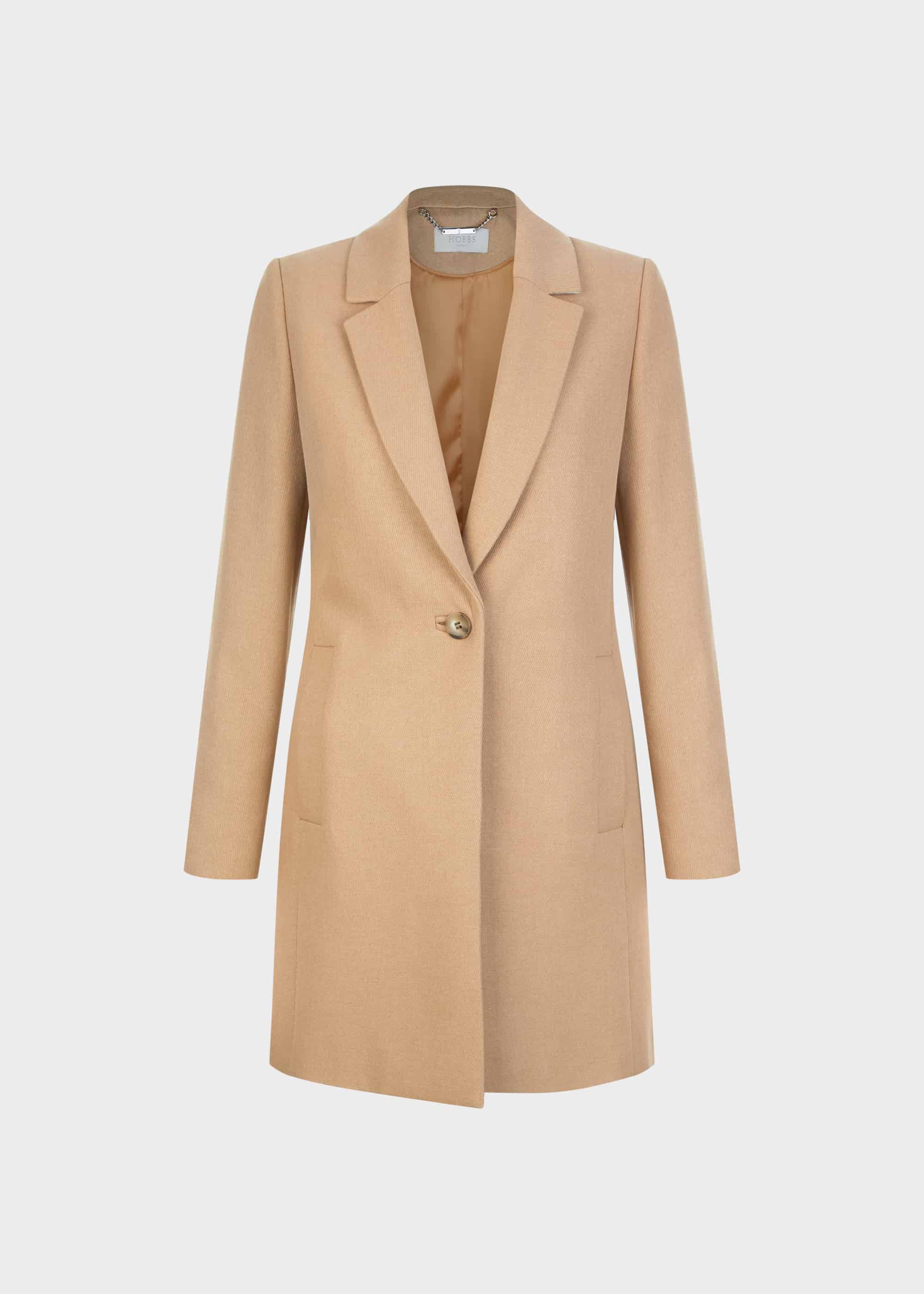 camel peacoat petite