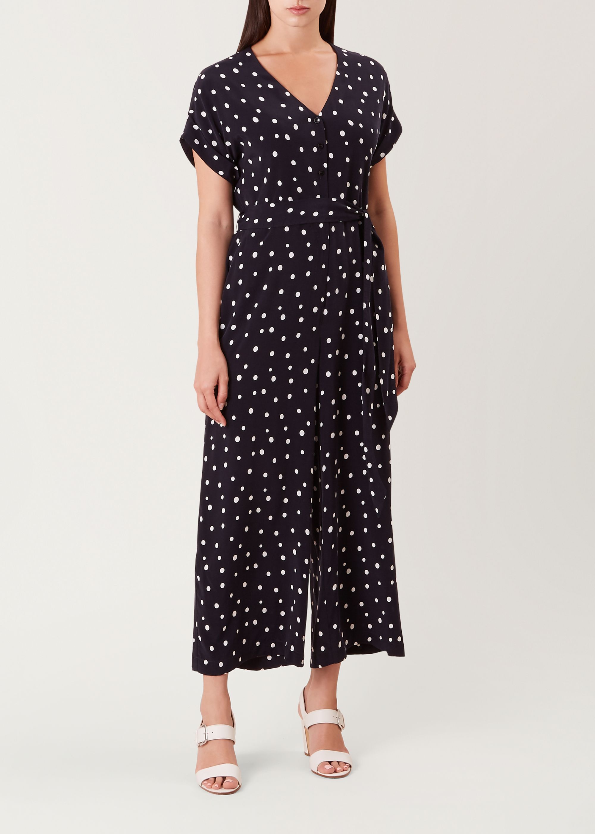 hobbs spotted jumpsuit