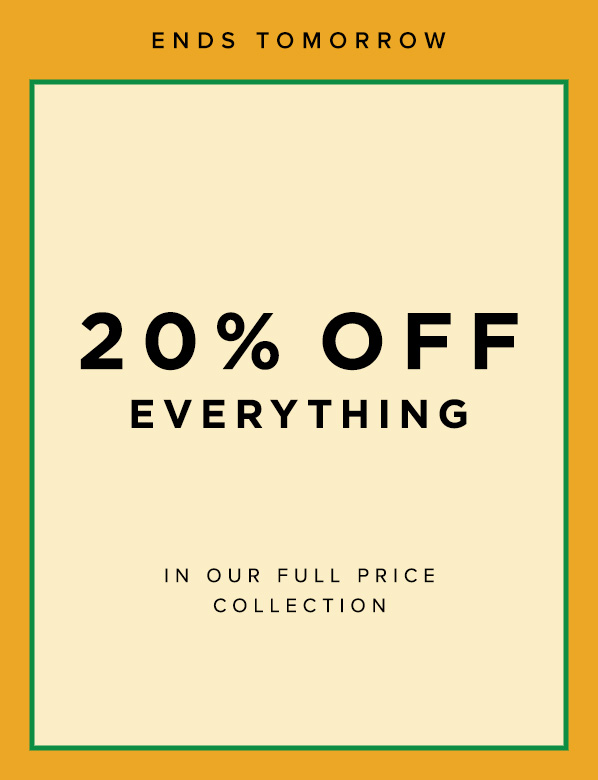 20% off Sale
