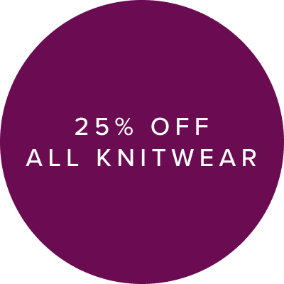 25% Off All Knitwear