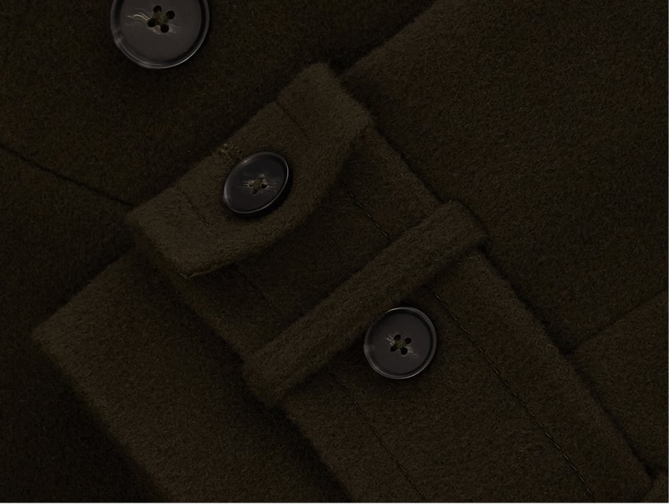 Sleeve detail on the new autumn winter coats