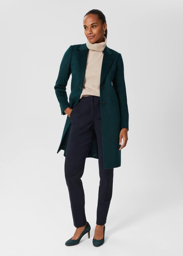 Gallery of three models wearing Hobbs fine knitted jumpers.