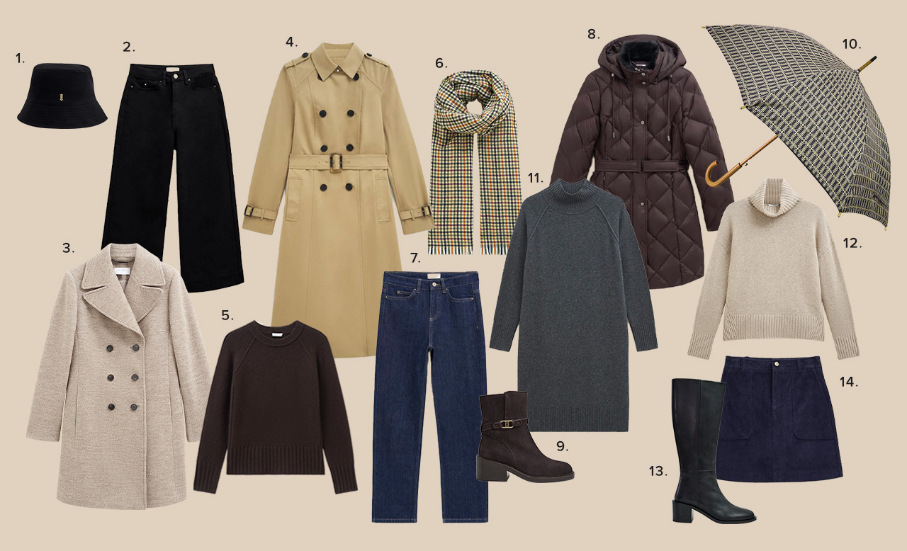 Women wearing Hobbs outerwear.
