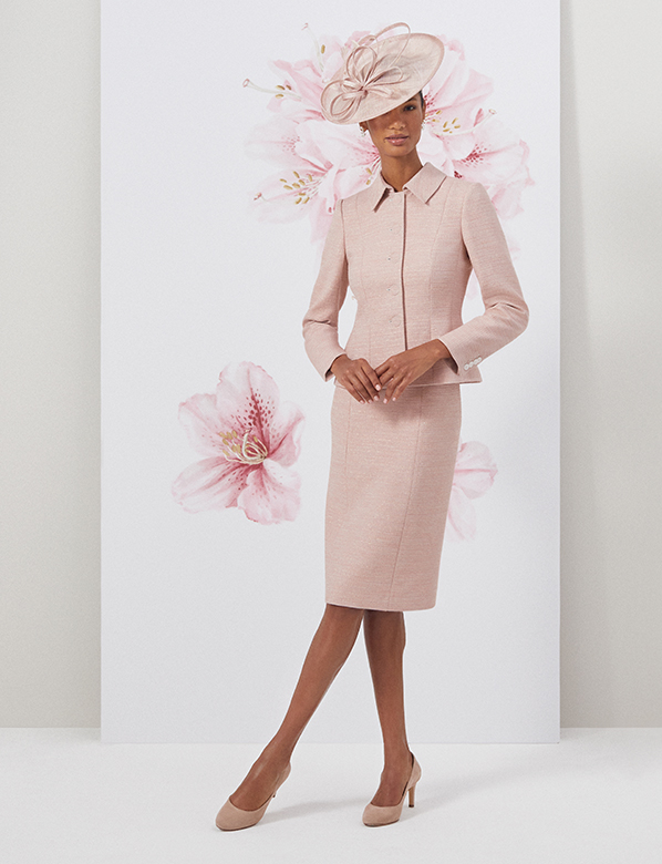 Hobbs Occasion Outfits Matching Dress Fascinator and Bag