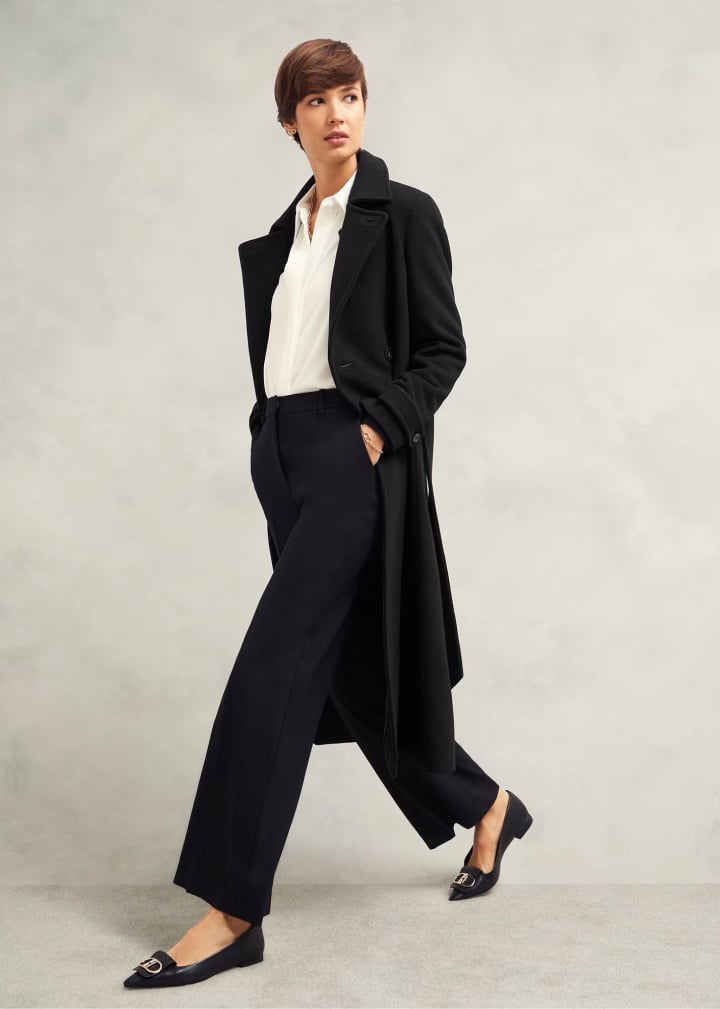 Yasmina Wool Blend Coat