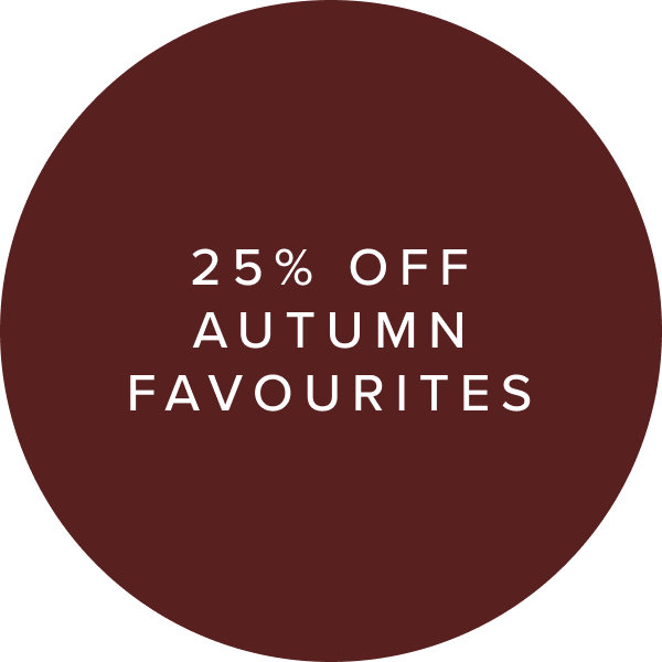 25% Off Autumn Favourites