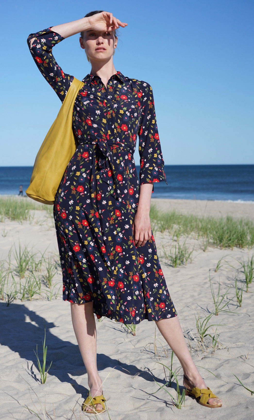 Soak up the sun in our Hobbs marie floral print sundress