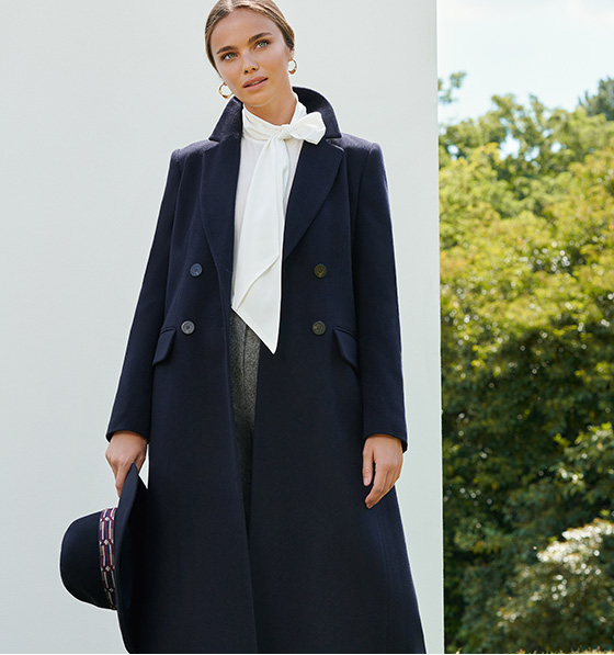 Hobbs Autumn Winter wool Coat