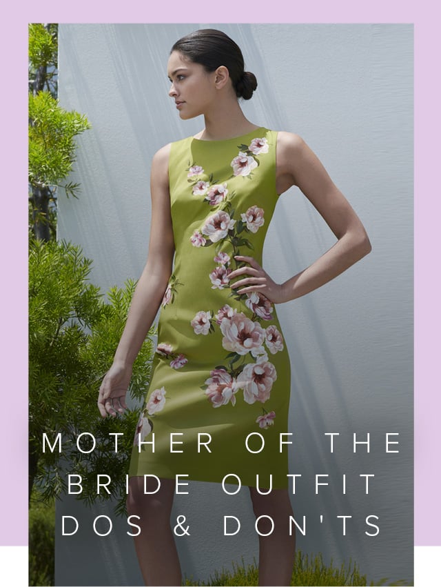 Floral print shift dress in spring green by Hobbs, ideal for a mother of the bride outfit.