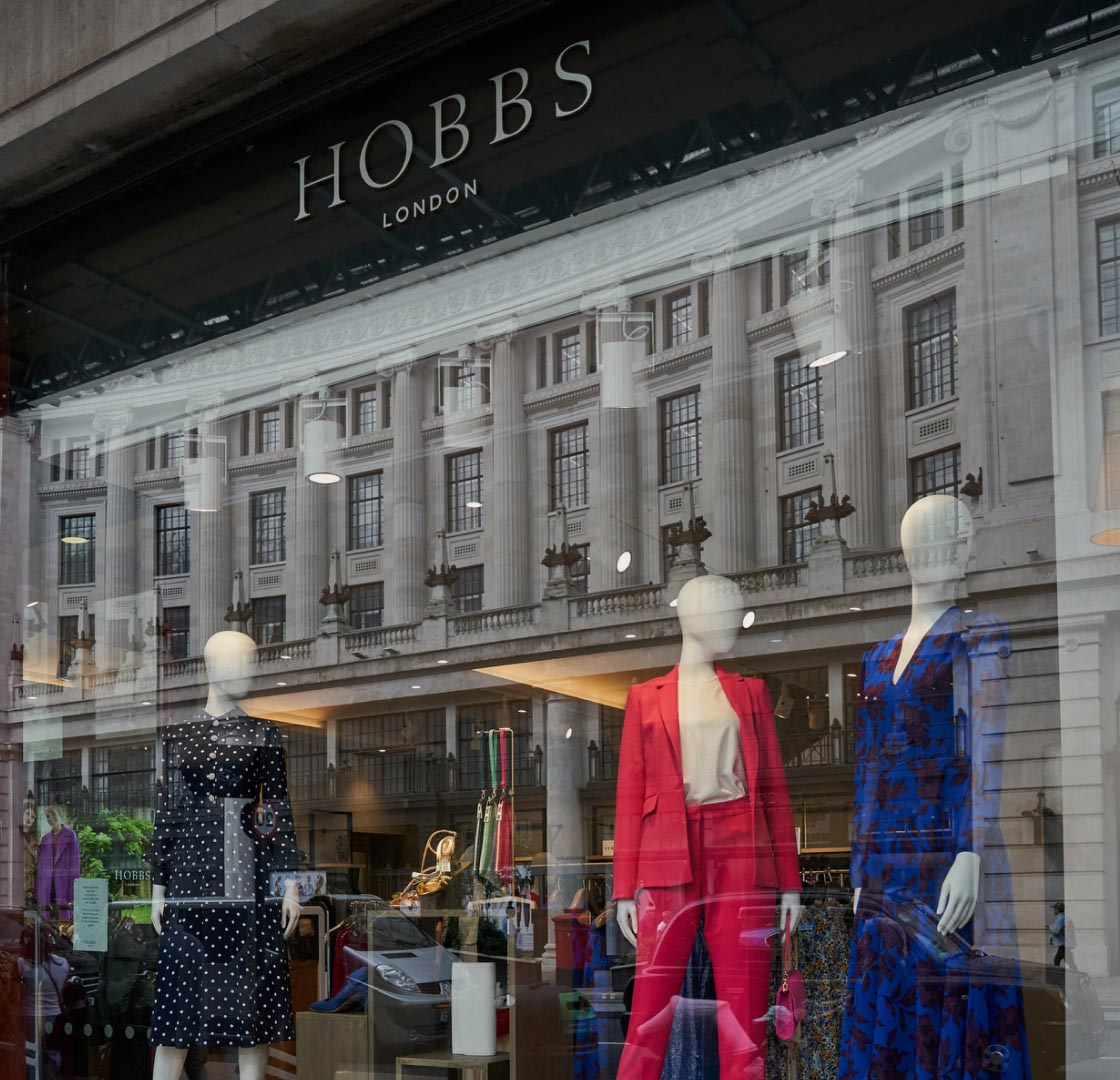 Exterior of a Hobbs store.