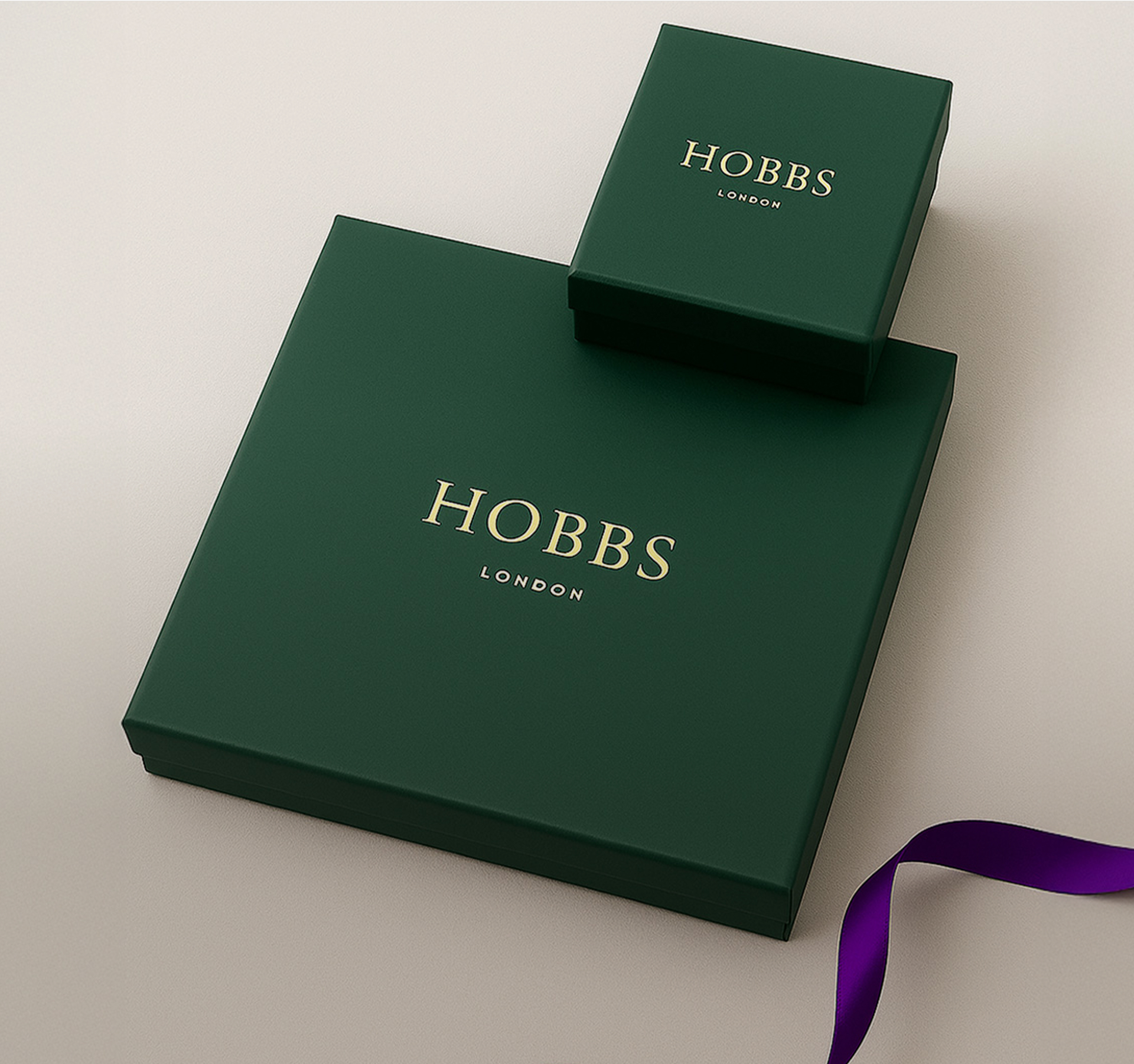 Hobbs gift boxes.