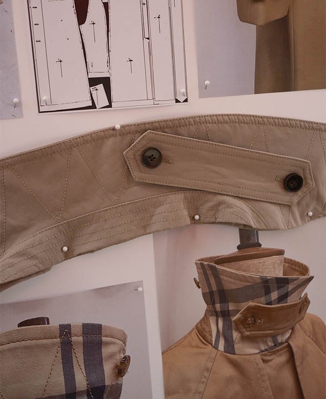 A deeper dive into the fabric, design elements and finishing touches behind our iconic trench coats.