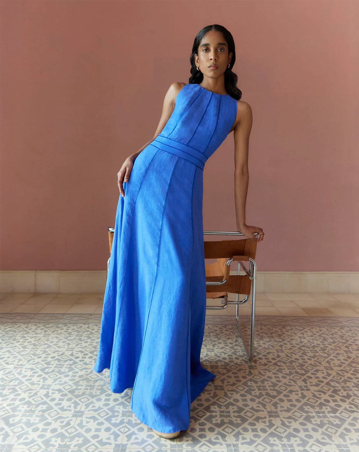 A Hobbs Linen Dress.