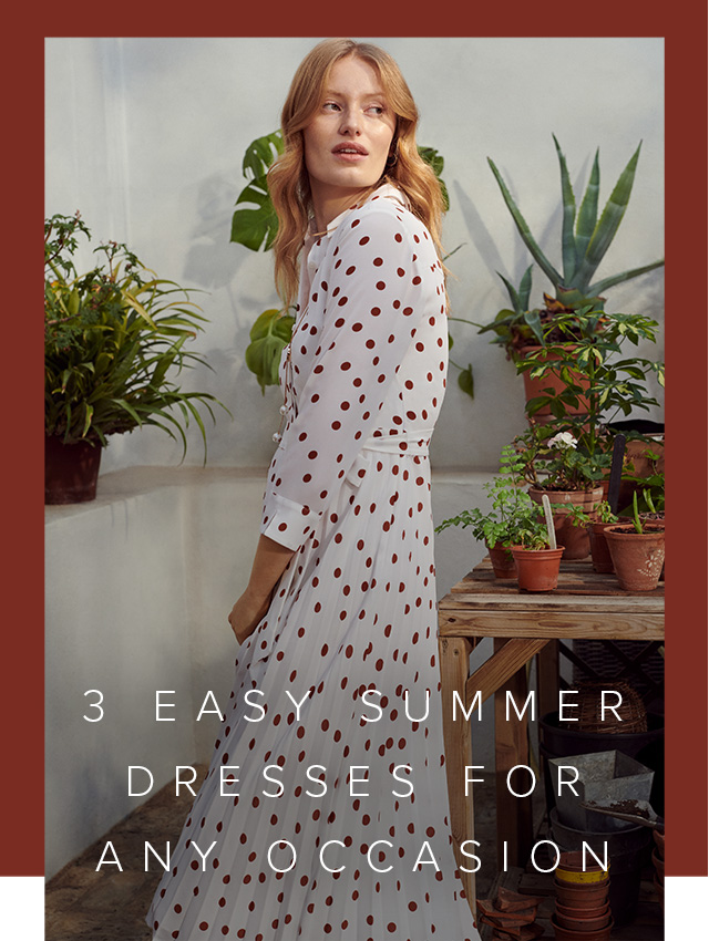 Summer Dresses for Any Occasion | Printed Shirt Dresses, Fit and Flare ...