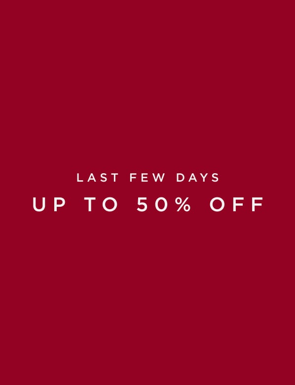 Hobbs Up To 50% Off Last Few Days