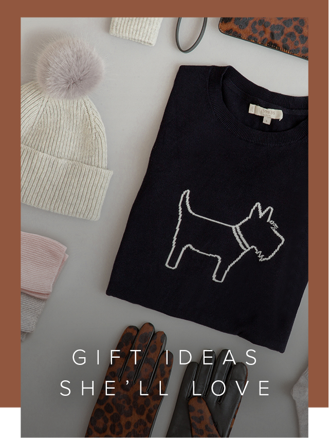 A selection of Christmas gifts from Hobbs.